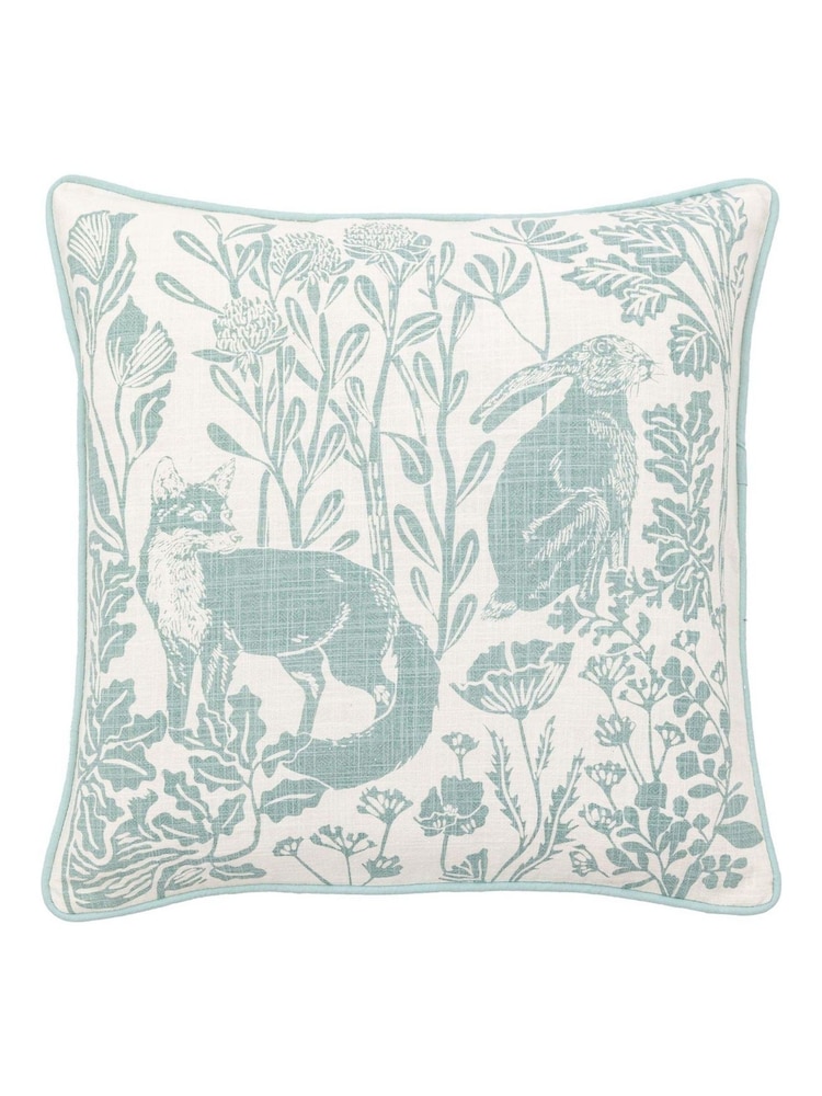 Gallery Direct Blue Lynton Animal Cushion - Image 5 of 5 Gallery Direct Blue Lynton Animal Cushion - Image 5 of 5