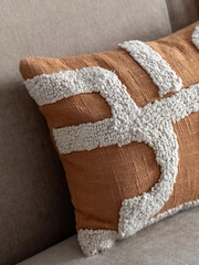 Gallery Direct Orange Kalea Embroidered Cushion - Image 3 of 5