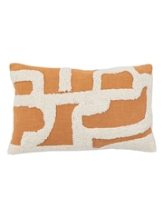 Gallery Direct Orange Kalea Embroidered Cushion - Image 4 of 5