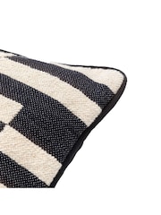 Gallery Direct Blue Solvi Woven Cushion - Image 3 of 5