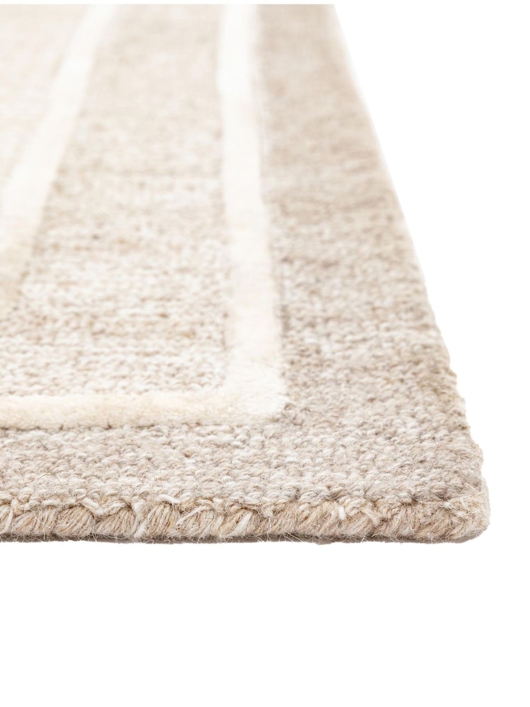 Gallery Direct Beige Sula Tonal Border Rug - Image 2 of 3 Gallery Direct Beige Sula Tonal Border Rug - Image 2 of 3