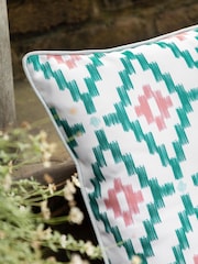 Gallery Direct Orange Elira Geo Printed Cushion - Image 2 of 5