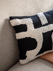 Gallery Direct Blue Kalea Embroidered Midnight Cushion - Image 2 of 3