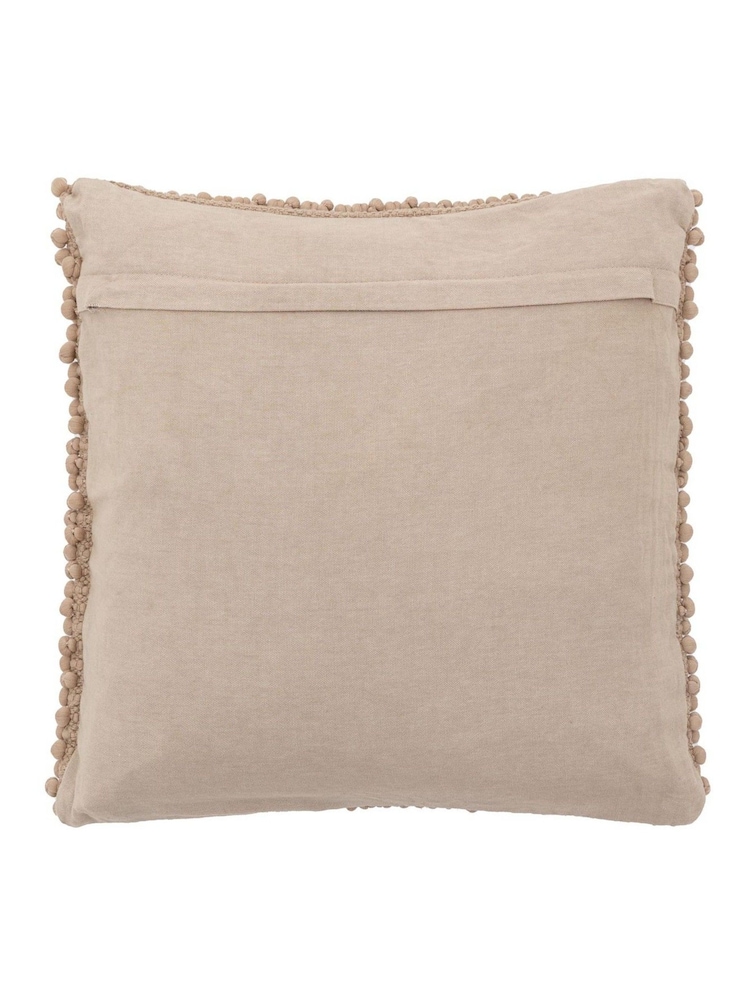 Gallery Direct Taupe Faro Cushion - Image 4 of 4 Gallery Direct Taupe Faro Cushion - Image 4 of 4