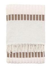 Gallery Direct Natural Brenham Woven Throw - Image 4 of 4