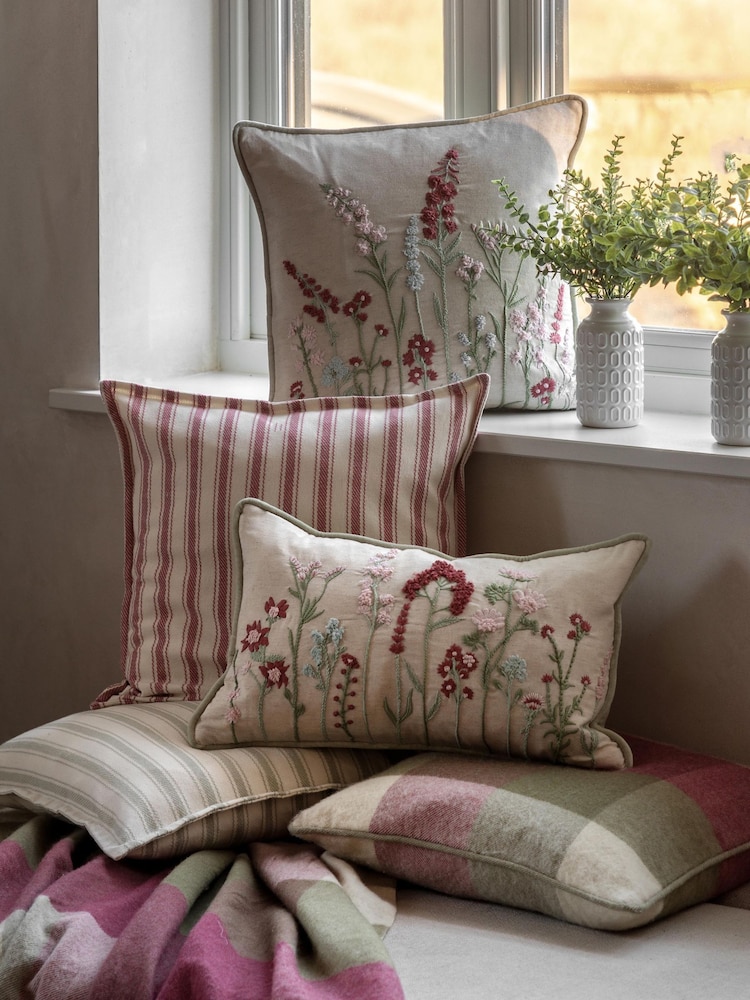 Gallery Direct Green Kersey Meadow Cushion - Image 5 of 5