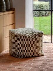 Gallery Direct Green Lulea Pouffe - Image 1 of 3