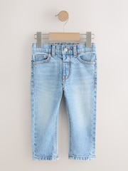 Light Blue Denim Regular Fit Comfort Stretch Jeans (3mths-7yrs) - Image 5 of 8