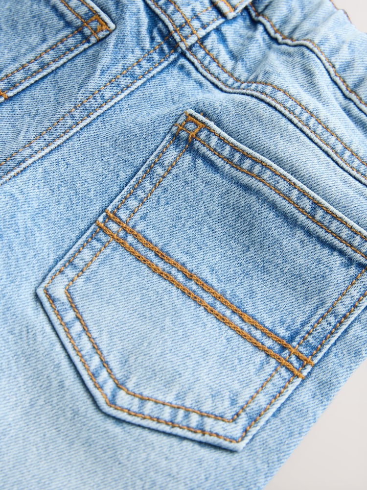 Light Blue Denim Regular Fit Comfort Stretch Jeans (3mths-7yrs) - Image 8 of 8