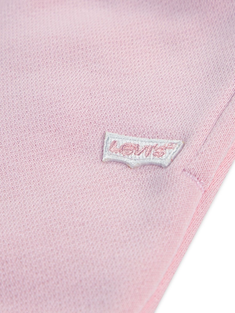Levi's® Pink Baby Logo Hoodie & Joggers Set - Image 5 of 5