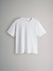 Svart/Stripet/Grå/Hvit - The Set 4 -pakke med Kortermet avslappede t-skjorter - Bilde 4 av 6