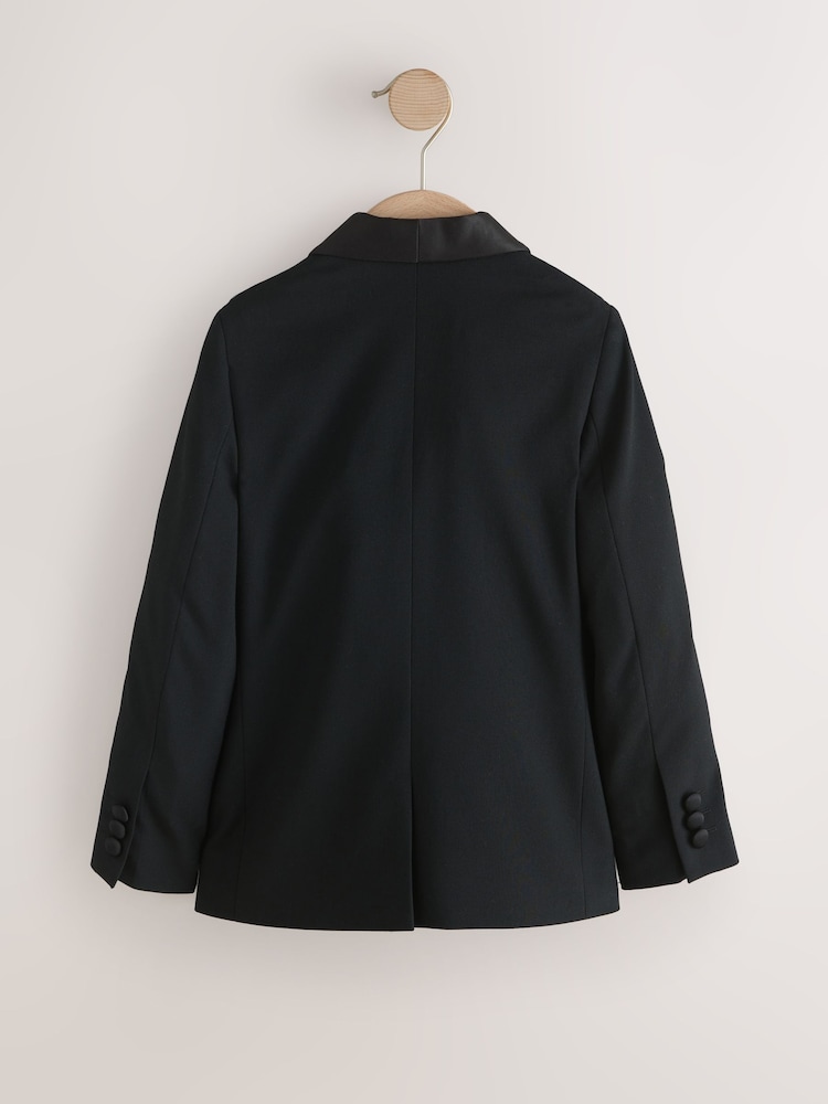 Svart - Smoking kjole Jakke (3-16år) - Bilde 2 av 4