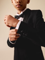 أسود - سترة بدلة توكسيدو (3-16 سنة) - صورة 5 من 11