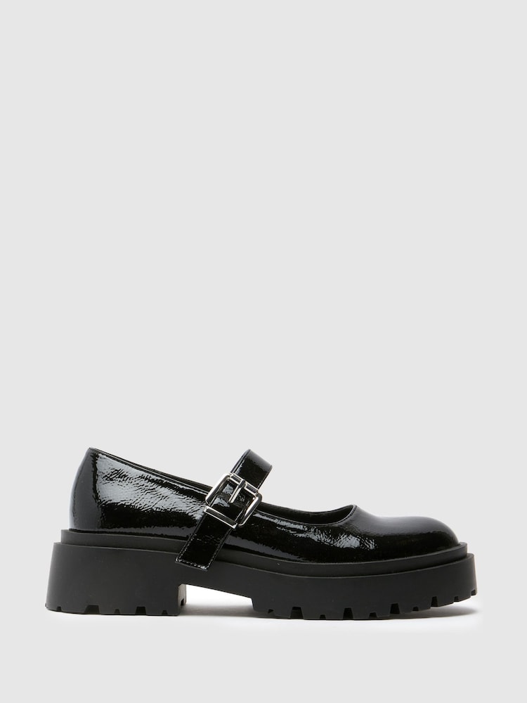 Schuh Laken Chunky Mary Jane Black Shoes - Image 1 of 4