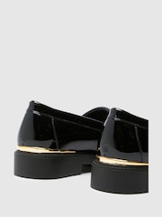 Schuh Lillia Hardware Black Loafers - Image 4 of 4