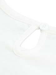 Levi's® White Baby Crochet Logo Top & Jeans 2 Piece Set - Image 5 of 7