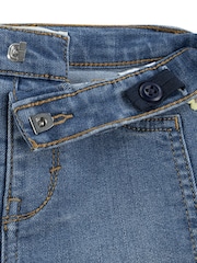 Levi's® White Baby Crochet Logo Top & Jeans 2 Piece Set - Image 7 of 7
