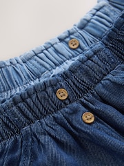 أزرق - حزمة من 2 شورت دنيم سهل الارتداء (3 شهور - 10 سنوات) - Image 8 of 9