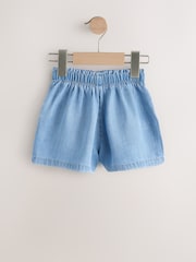 Mid Blue Denim Soft Denim Shorts (3mths-10yrs) - Image 6 of 9