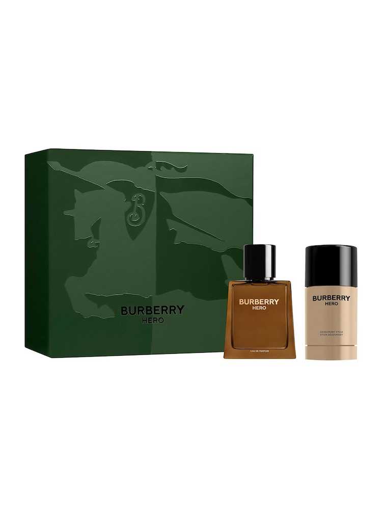 Burberry Hero Eau de Parfum 50ml & Deodorant 75ml Gift Set - Image 1 of 5 Burberry Hero Eau de Parfum 50ml & Deodorant 75ml Gift Set - Image 1 of 5