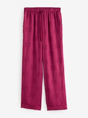 Victoria's Secret Red Lacquer Bows Satin Long Pyjamas Set - Image 3 of 5