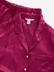 Victoria's Secret Red Lacquer Bows Satin Long Pyjamas Set - Image 4 of 5