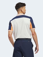 Adidas Golf Grey Beyond Vent Twistknit Polo Shirt - Image 2 of 6