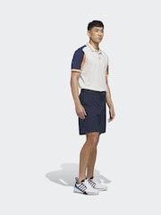 Adidas Golf Grey Beyond Vent Twistknit Polo Shirt - Image 5 of 6