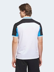 adidas Golf White/Black Beyond Vent Twistknit Polo Shirt - Image 2 of 7