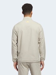 adidas Golf Beige Ultimate 365 Set Woven Quarter-Zip Sweatshirt - Image 2 of 7