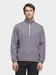 adidas Golf Grey Ultimate 365 Set Woven Quarter-Zip Sweatshirt - Image 1 of 6