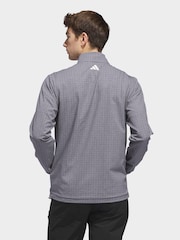 adidas Golf Grey Ultimate 365 Set Woven Quarter-Zip Sweatshirt - Image 2 of 6
