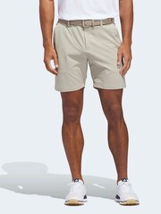 adidas Golf Beige Ultimate 365 7-Inch Set Shorts - Image 1 of 7