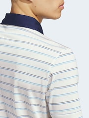 adidas Golf Chalk White Originals Archive Stripe Polo Shirt - Image 5 of 7