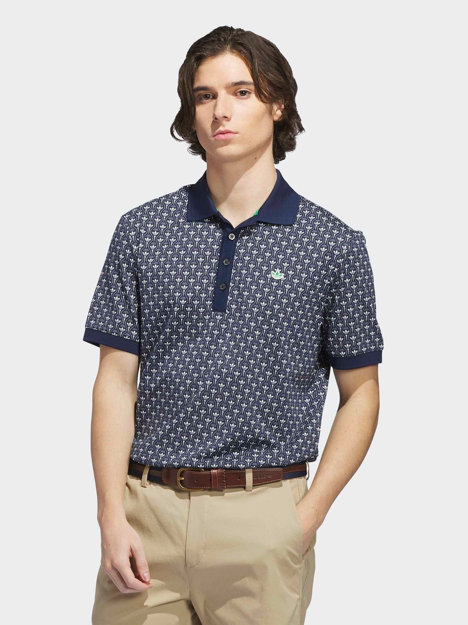 Comprar Camisa polo adidas Golf Originals com estampa Trefoil por
