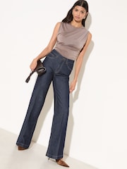 Friends Like These Rinse Wash Everyday Wide Leg Jeans - Image 1 of 5