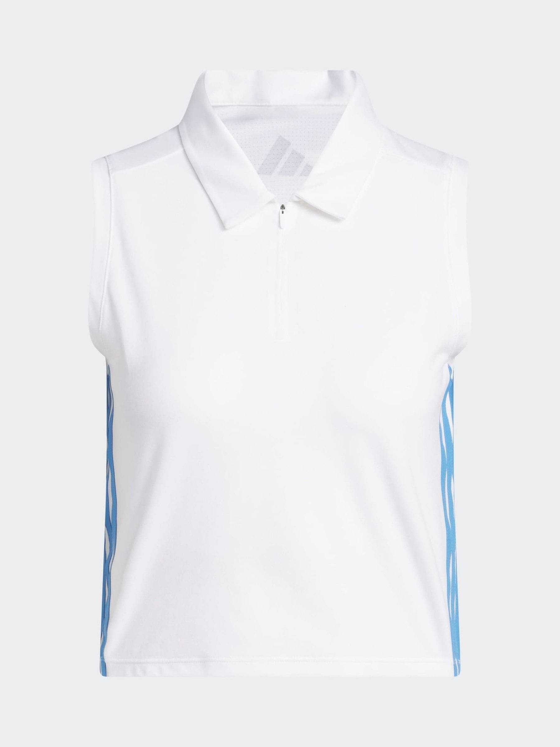 Buy adidas Golf White Beyond Crop Twistknit Polo Shirt from Next USA