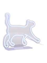 Leitmotiv Blue Neon Walking Cat Light - Image 2 of 2