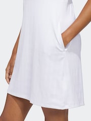 adidas Golf White Ultimate 365+ Jacquard Dress - Image 6 of 9