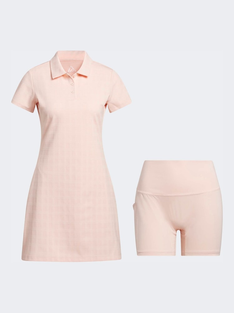 adidas golf dress pink adidas Girls' Club Sleeveless Dress 9140607- Clear Pink Medium