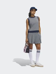 adidas Golf Navy Originals All-Over Vest - Image 6 of 7