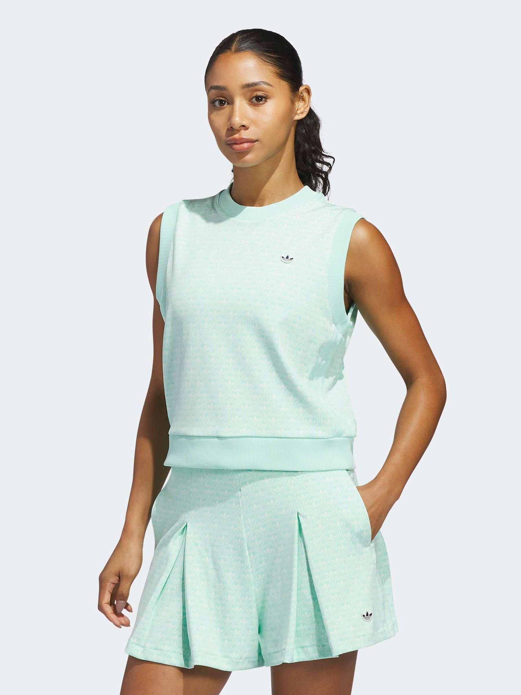 Buy adidas Golf Mint Green Originals All-Over Vest from Next USA