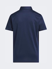 adidas Golf Navy Performance Short Sleeve Polo Shirt - Image 2 of 5