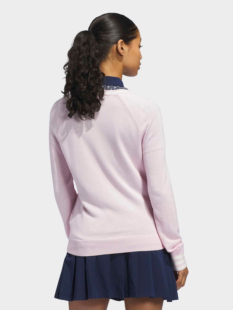 adidas Golf Light Pink Originals Cashmere Sweatshirt - Image 2 of 6