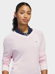 adidas Golf Light Pink Originals Cashmere Sweatshirt - Image 4 of 6
