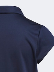 adidas Golf Navy Performance Short Sleeve Polo Shirt - Image 5 of 5