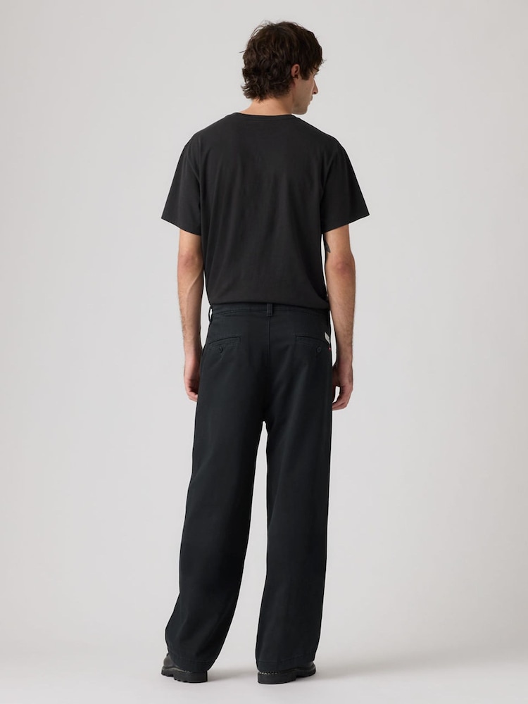 Levi's® Mineral Black XX Chino Baggy Trousers - Image 2 of 6 Levi's® Mineral Black XX Chino Baggy Trousers - Image 2 of 6