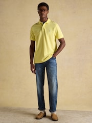 أصفر - قميص بولو قطن Woody من Joules - صورة 5 من 9