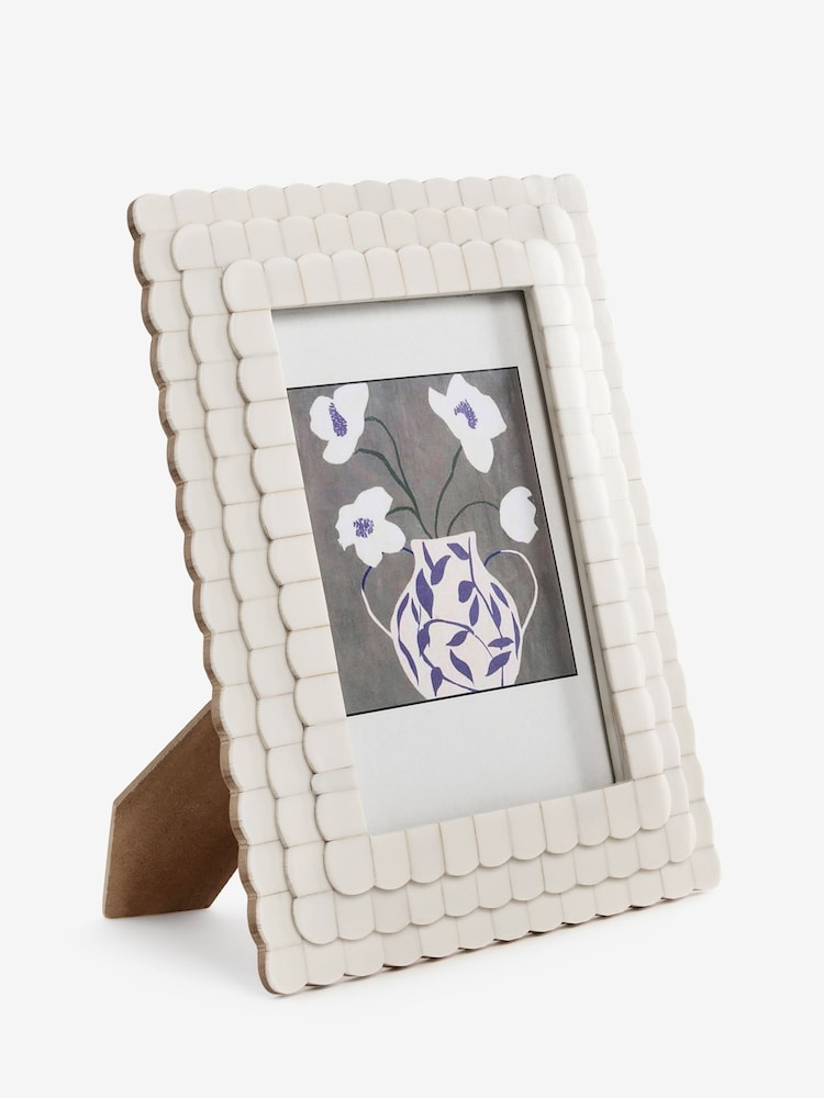Scalloped Decorative Photo Frame - Imagen 5 de 5 Scalloped Decorative Photo Frame - Imagen 5 de 5
