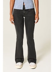 Hollister Low Rise Bootleg Black Jeans - Image 6 of 8
